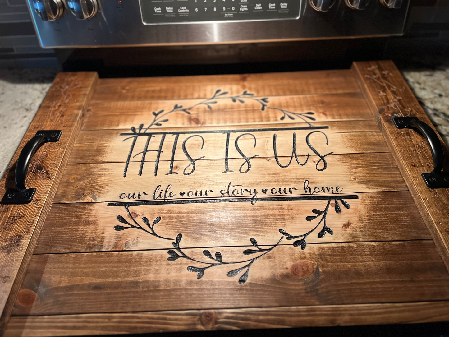 THIS IS US Stove Cover Noodle Board