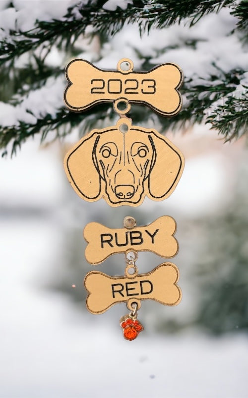 Ruby Red Ornament