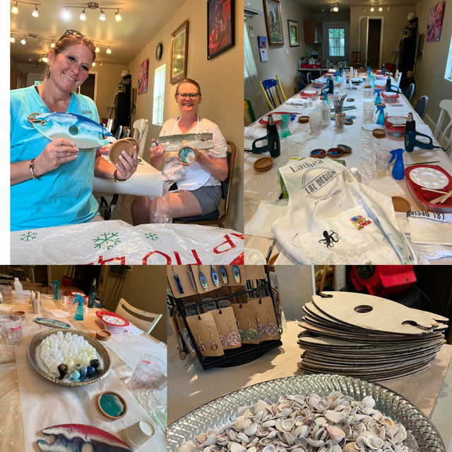 Crushed Glass Art Class NEW DATES  -  DECEMBER 2, 2024 6-8pm, December 15, 2-4pm